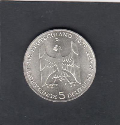 Beschrijving: 5 Mark STRESEMAN 